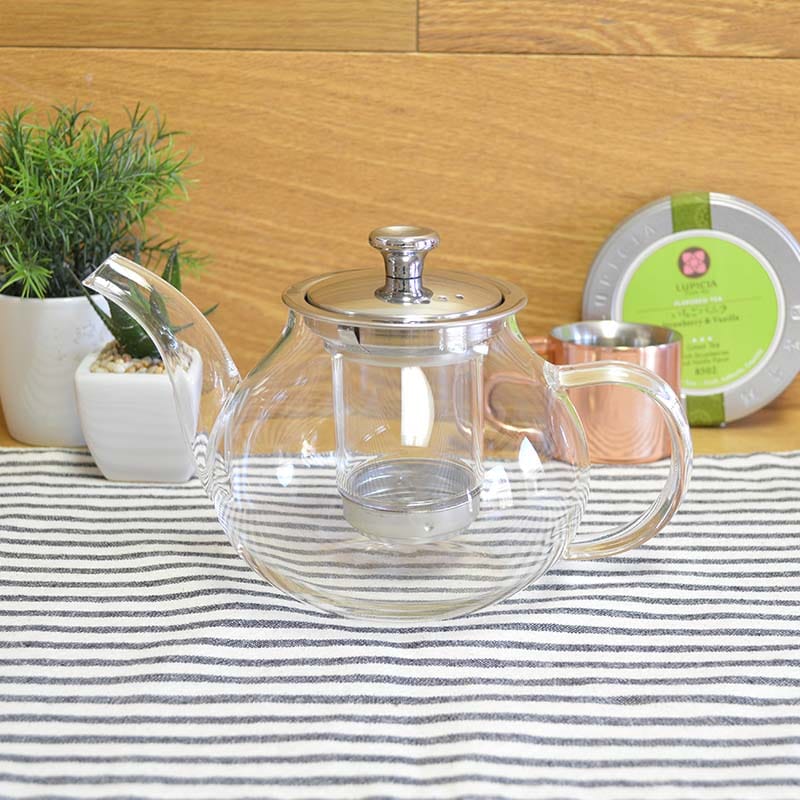【楽天市場】ガラス ティーポット 直火OK やかん ケトル 紅茶 800ml Glass Tea Pot Set Loose Leaf Tea Pot with Infuser and