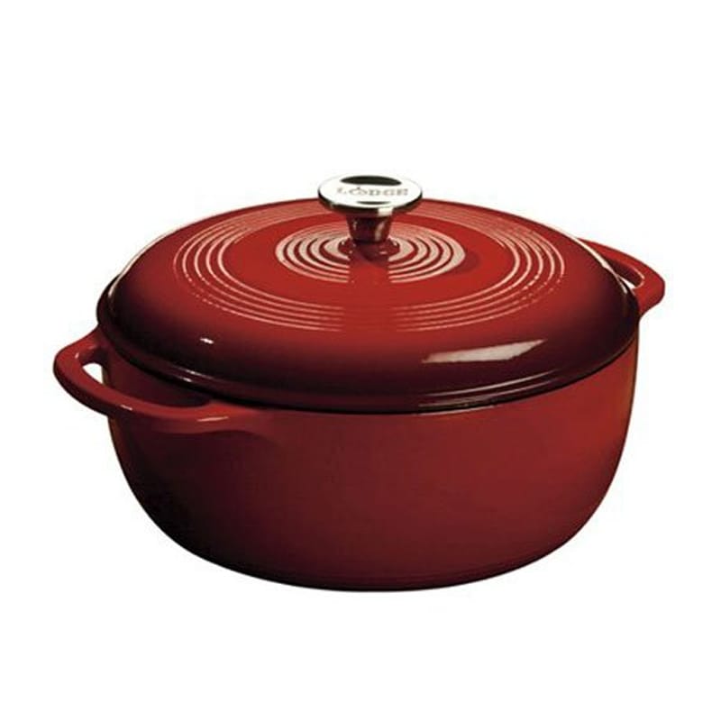【楽天市場】ロッジ ダッチオーブン 5.6L 両手鍋 エナメル ホーロー Lodge 6 Quart Enameled Cast Iron
