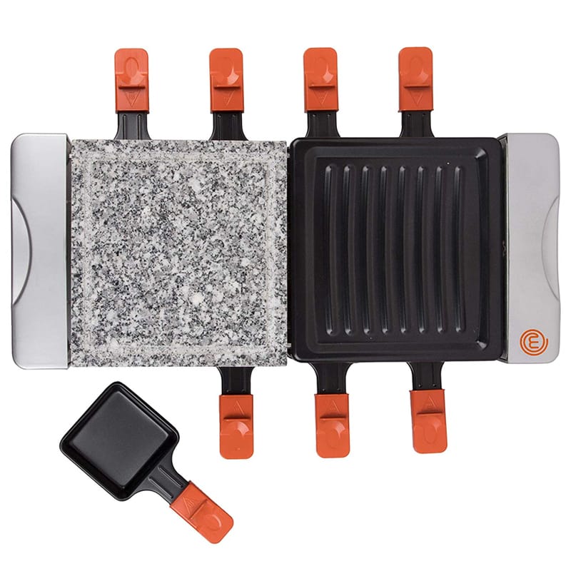 ラクレット　通電確認済 8人用グリルマッターホルン オーバル　スイスマー スイスマー ラクレット 通電確認済 8人用グリルマッターホルン