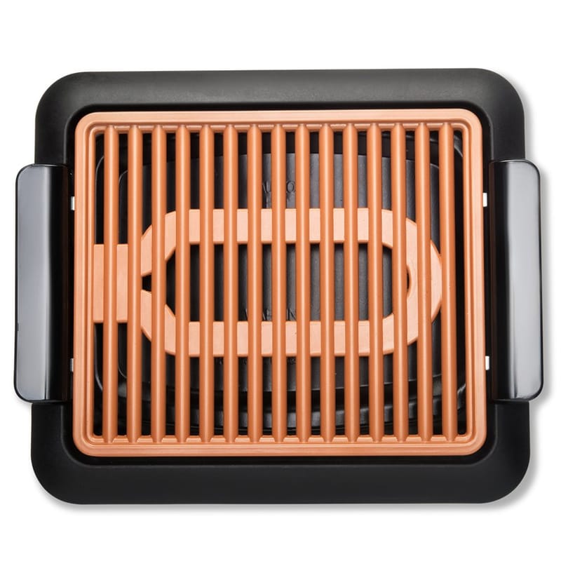 電気グリル インドア スモークレス セラミック プレート取り外し 煙が少ない Gotham Steel Indoor Smokeless Electric Grill 1618 家電|アルファエスパス米国店