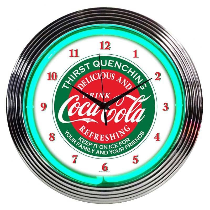 楽天市場】コカコーラ 時計 Coca-Cola Bottle Cap Clock レッド