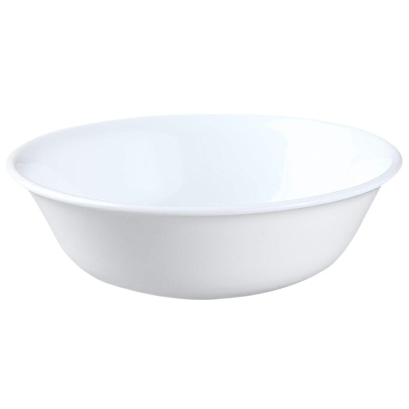 コレール スープ シリアルボウル 6個セット ウィンターフロストホワイト 白 食器 Corelle Soup/Cereal Bowls Set (18-Ounce, 6-Piece, Winter Frost White)|アルファエスパス米国店