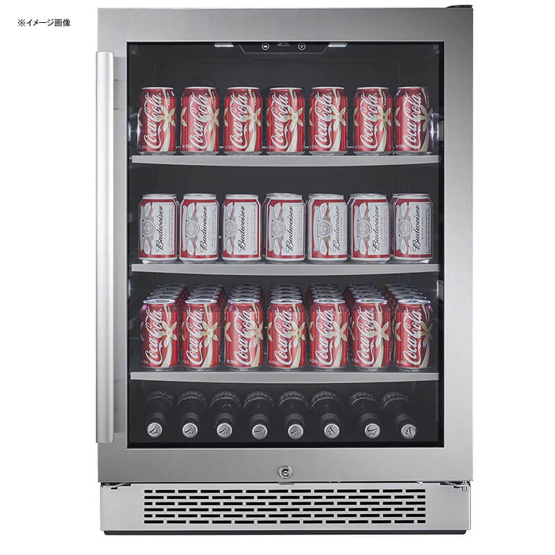 Alphaespace Usa Refrigerator Built In Under Counter Glass Door