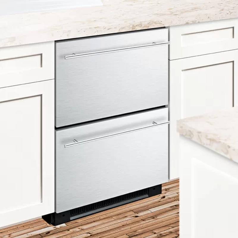 Alphaespace Usa Two Steps Of Refrigerator Freezers Type Drawer