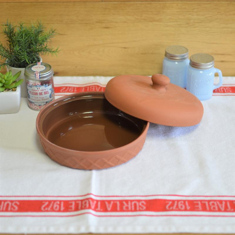 トルティーヤ ウォーマー 入れもの 差しわたし18糎 テラコッタ Fox Run 3943 Tortilla Warmer, Terra Cotta