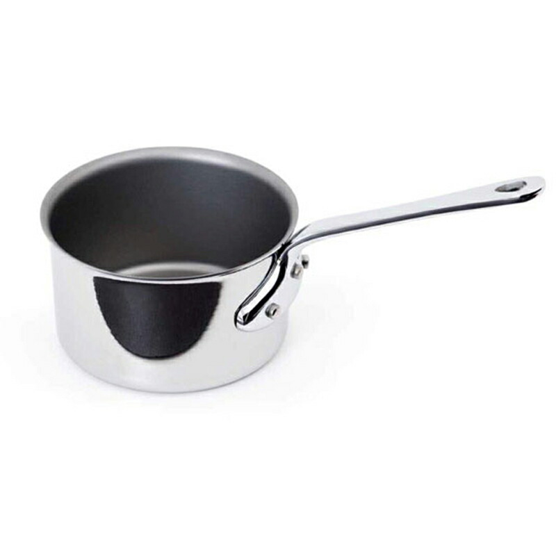 ムヴィエール モービル ソースパン 片手鍋 7cm 150ml ステンレス 5層 IH対応 ムビエル モビエル モヴィエル フランス Mauviel 511007 M'Mini Small saucepan