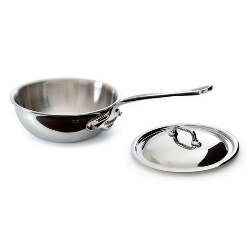 楽天市場】Mauviel ムヴィエール 21cmフタ付き5層ソースパン 3.6