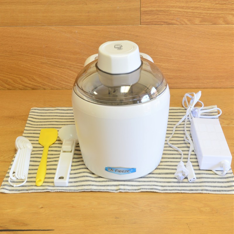 self refrigerating ice cream maker