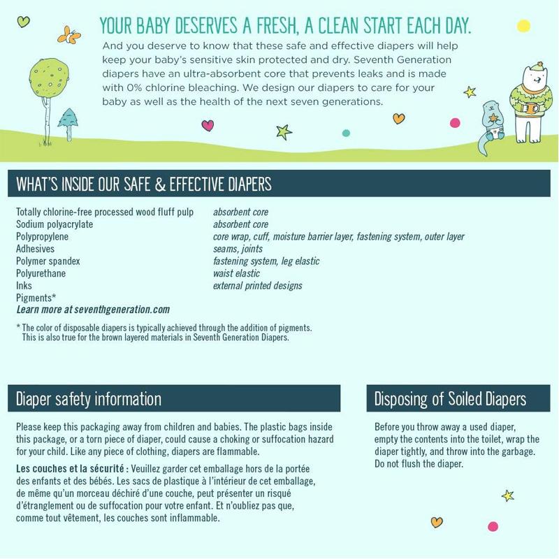 送料無料 オムツ 10 15kg向け 敏感肌用 135枚 アニマルプリント セブンスジェネレーション Seventh Generation Baby Diapers For Sensitive Skin Animal Prints Size 4 135 Count Packaging May Vary 在庫有 Cedeba Com Ar