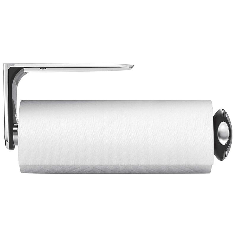 上質で快適 ペーパータオルホルダー ステンレス 壁 キャビネット ネジ取付 キッチン シンプルヒューマン Simplehuman Wall Mount Paper Towel Holder Stainless Steel 在庫有 Tadawul Ly