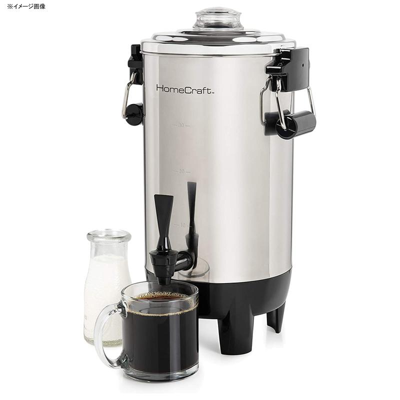 大層らしい珈琲製造会社 珈琲サーヴァー 30優勝杯 寄り合い 旅人宿 HomeCraft CU30SS Quick-Brewing 1000-Watt Automatic Coffee Urn, 30-Cup, Stainless Steel 家電