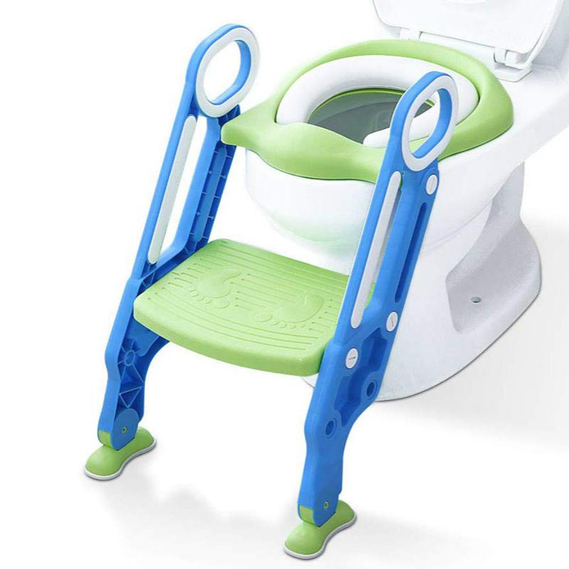 【楽天市場】ステップ付 補助便座 トイレトレーニング トイレシート 子供 Mangohood Potty Training Toilet Seat with Step Stool Ladder