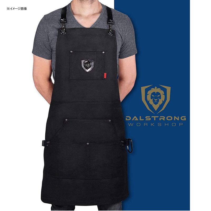 プロフェッショナル キッチンエプロン 撥水 帆布 キャンバス Dalstrong Professional Chef's Kitchen Apron - Heavy Duty Waxed Canvas|アルファエスパス米国店