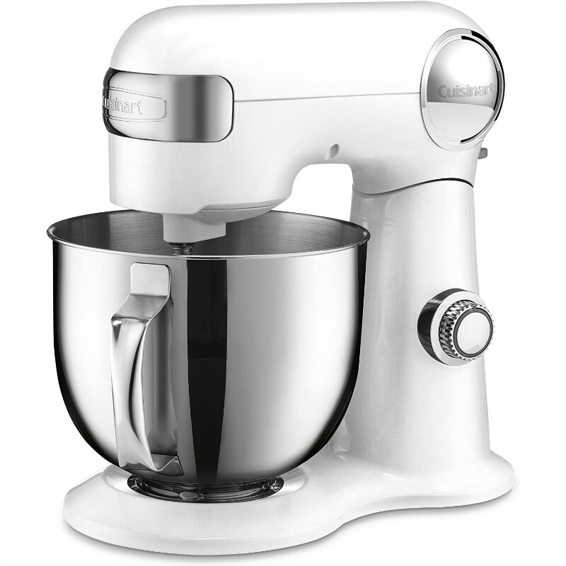 照明ランプミキサー 5.2L ステンレス鋼どんぶり鉢 クイジナート Cuisinart SM-50 5.5-Quart Stand Mixer 家電