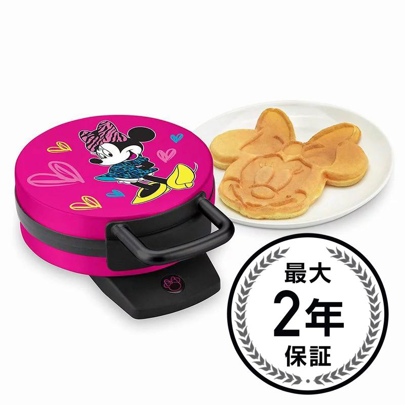 楽天市場 ディズニー ミニーマウス ワッフルメーカー Disney Dmg 31 Minnie Mouse Waffle Maker Pink 家電 アルファエスパス米国楽天市場店