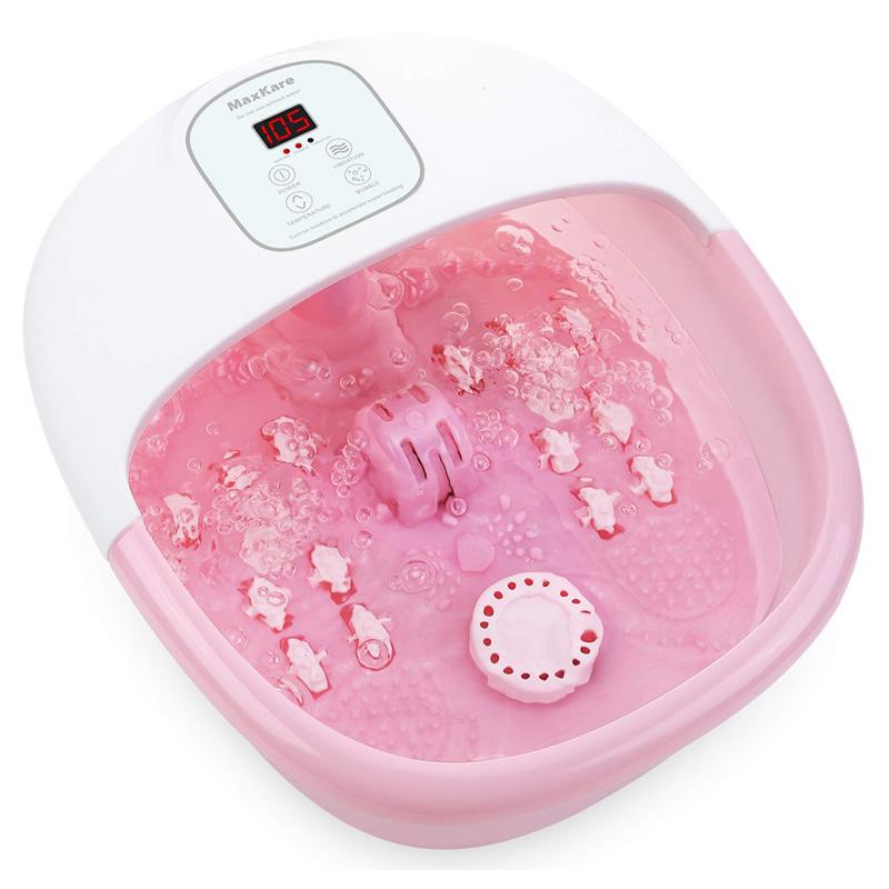 【楽天市場】フットバス 足湯 温度調節 ローラー バブル フットスパ Foot Bath Massager with Heat Bubbles