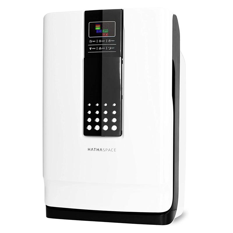 空気清浄機 HEPAフィルター 消臭 21畳 Hathaspace Smart True HEPA Air Purifier, 5-in-1 Large Room Air Cleaner & Deodorizer - HSP001 家電｜アルファエスパス米国店