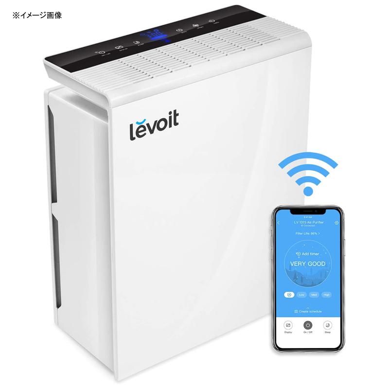 空気の状態汚れのない機 HEPA水漉し 消臭 静音 54畳 Alexa Google Home 繋ぎ合わせる能力のある LEVOIT Smart 無線LAN Air Purifier for Home Large Room with True HEPA Filter,Air Cleane,LV-PUR131S 家電 家電-季節・空調家電