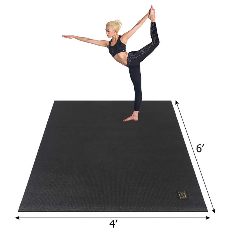 ヨガマット 広い 大きい 183×122 厚さ7mm トレーニング Gxmmat Large Yoga Mat 72\