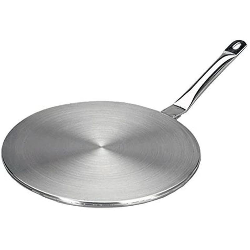 IH用 一皿 24糎 レコード盤 熱伝わらす 9.45inch Stainless Steel Coffee Milk Cookware Simmer Ring Induction Hob Plate Heat Diffuser Medium