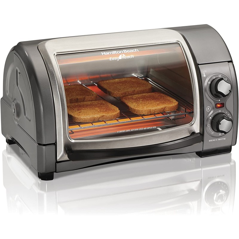 【楽天市場】ハミルトンビーチ オーブントースター Hamilton Beach 31344D Easy Reach Toaster Oven