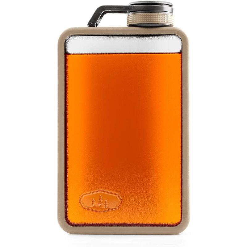 水筒 軽量 90g ポリエステル シリコンバンパー 180ml アウトドア 登山 GSI Outdoors BOULDER 6 FLASK