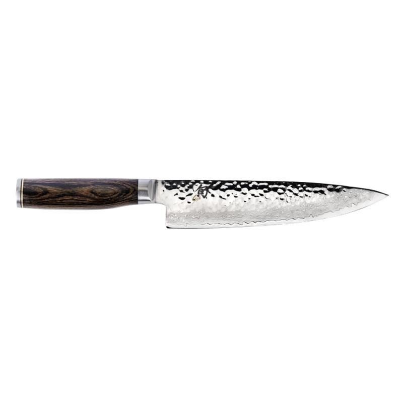 旬 料理人九寸五分 20糎 ごはん炊き シリアの首都 槌目 割り増し金 日本製  Shun Premier Chef\u0027s 8\