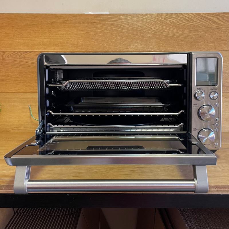 ブレビル マルチオーヴン コンベクション スロークッカー ノン飛球 食料雑貨類かわき切る Breville Smart Oven Air BOV900BSS 家電