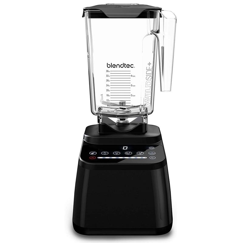 通販でクリスマス ブレンダー 業務品質 1 0l メニュー6種 8スピード Bpaフリー デザイナーシリーズ Blendtec Designer Series 650 Blender Wildside Jar 90 Oz Professional Grade Power Self Cleaning 6 Pre Programmed Cycles 8 Speeds Sleek And Slim Black 家電