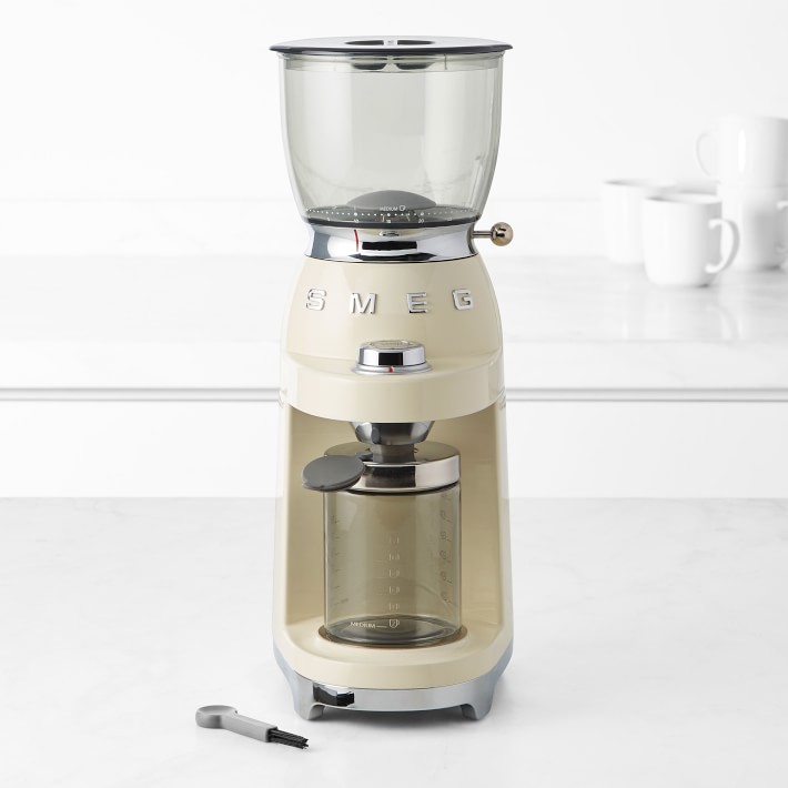 コーヒーグラインダー 電動 ミル 豆挽き スメッグ Smeg Coffee Grinder