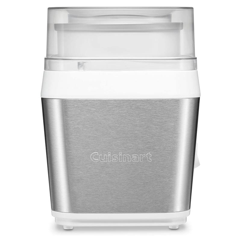 クリーム製造業者 1.4L フルーツ用パドル付 フローズンヨーグルト ステンレス鋼 クイジナート Cuisinart ICE-31 Fruit Scoop Frozen Dessert and Ice Cream Maker