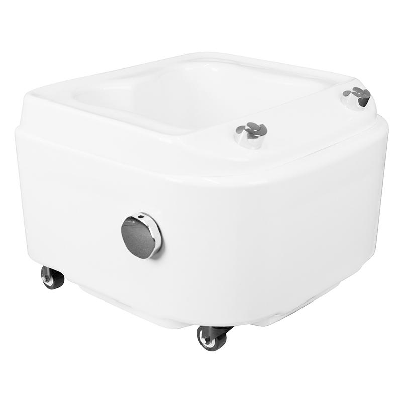 フットスパ キャスター付 静音 ジェット機 フットバス 足湯 伸び伸びする  Spa\u0026Equipment Portable Foot Spa With JET \u0026 LED 家電