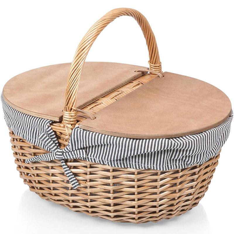 【楽天市場】ピクニックバスケット Picnic Time Country Picnic Basket with Liner：アルファエスパス
