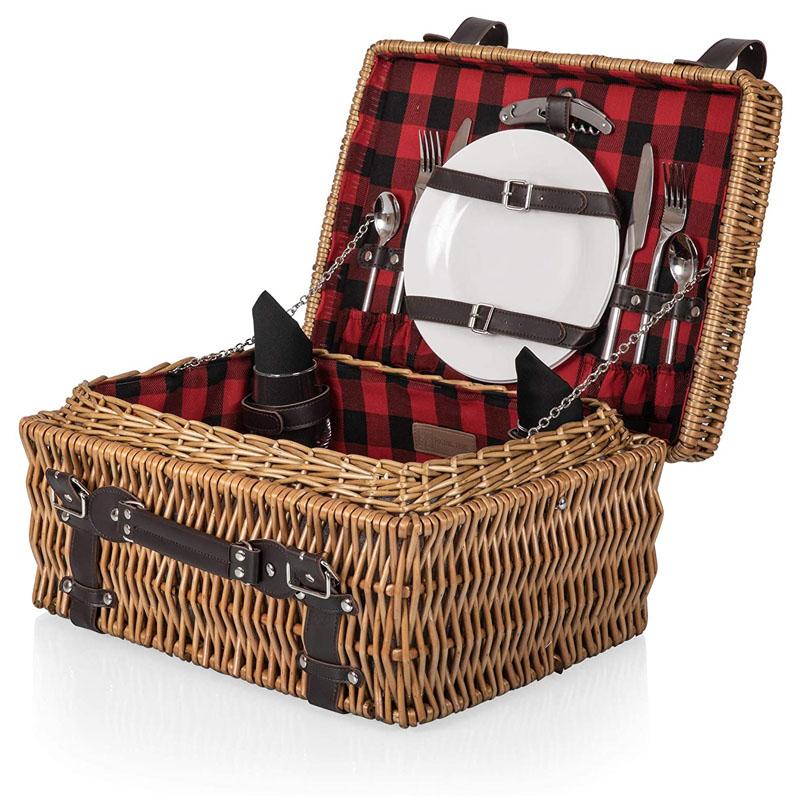ピクニック手かご 2人用  Picnic Time Champion picnic basket, One Size 208-40