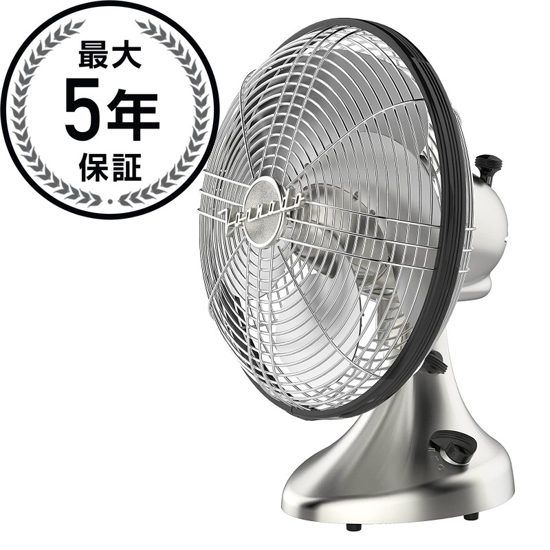 ボルネード 扇風機 ビンテージファン しろがね色白鳥 3素早さ 高さ43珊 vornado Silver Swan Vintage Oscillating Fan 家電