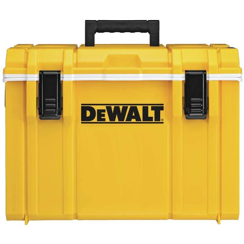デウォルト クーラーボックス 26L 防水 防塵 栓抜き カップホルダー DEWALT TOUGHSYSTEM Small Cooler, 27-Qt (DWST08404)