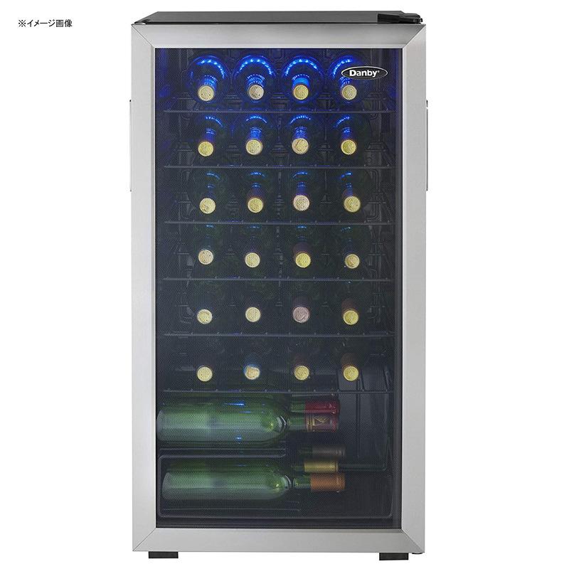 【楽天市場】ワインクーラー 36本 93L ガラスドア ブルー LED照明 ダンビー Danby DWC036A1BSSDB6 3.3 Cu. Ft. Free Standing Wine