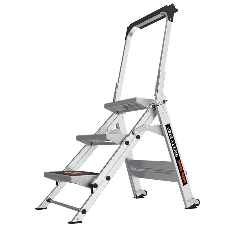脚立 折りたたみ ステップ 3段 高さ66cm アルミ 136kgまで Little Giant Ladders, Safety Step, 3-Step, 3 Foot, Step Stool, Aluminum, Type 1A, 300 lbs Weight Rating, 10310BA 34,385円