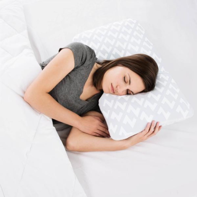 メモリー フォーム ショルダー ピロー 枕 マルーフ 冷感ジェル 温度調節 MALOUF Z Shoulder Zoned Dough Memory Foam Pillow - Gel Infused - Premium Tencel Cover