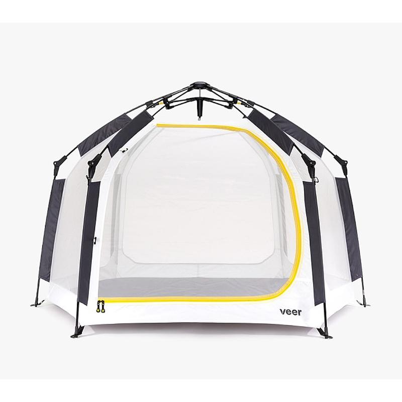 ポップアップ メッシュ天幕 ちびっ子 耐水 UPF 50+ ベースキャンプ 砂浜 アウトドア 難民キャンプ  Veer Basecamp Shelter 169740