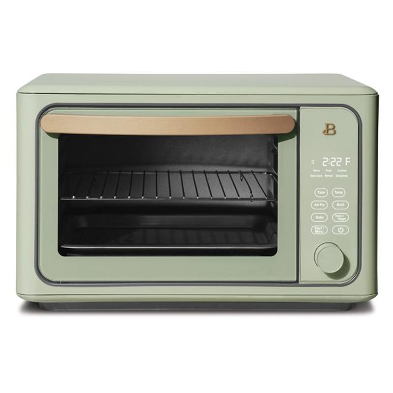 ドリュー・バリモア ノンフライヤー トースター エア湖飛球  Beautiful 6 Slice Touchscreen Air Fryer Toaster Oven by Drew Barrymore 家電