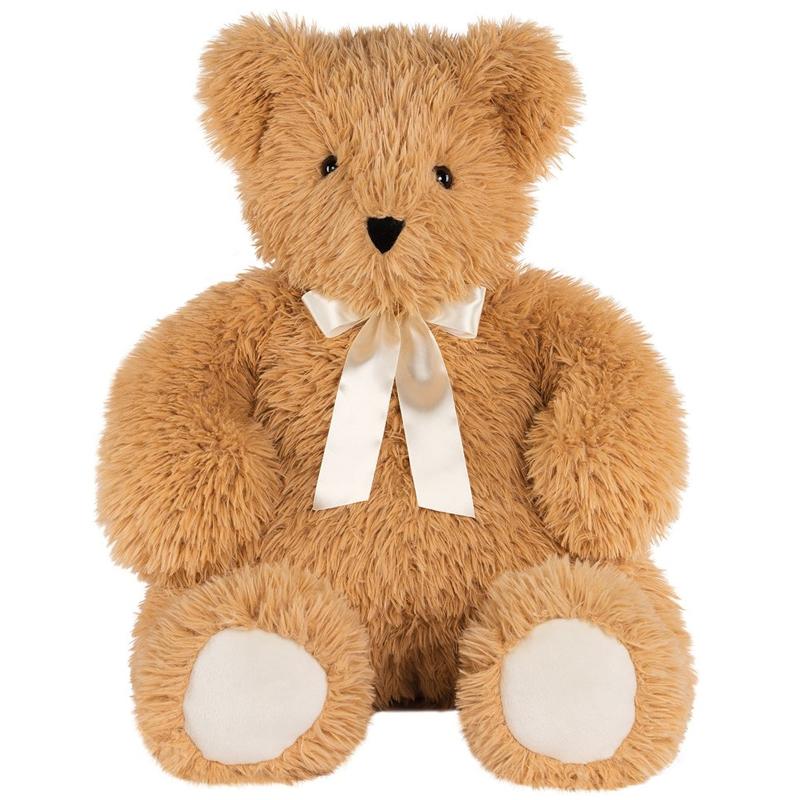 柔らかい 大きい アメリカ製 クマ ぬいぐるみ 91cm バーモント州 テディベア リサイクル素材 Vermont Teddy Bear 3' World's Softest Bear Assembled in Vermont from Parts Made Abroad｜アルファエスパス米国店