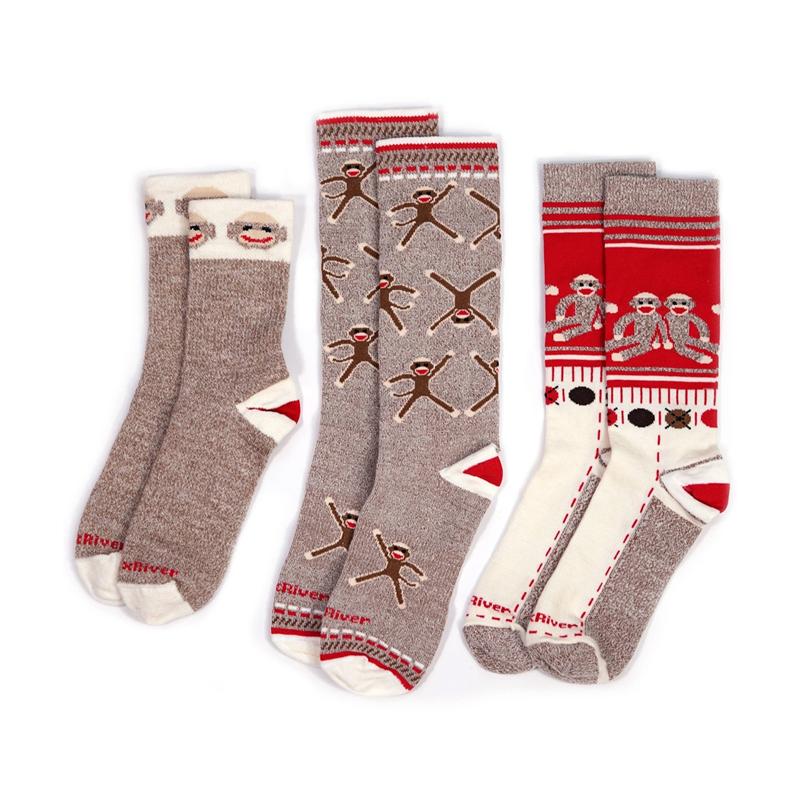 ソックス 靴下 3足セット ウィメンズ 女性用 メリノウール ギフトボックス プレゼント Fox River WOMEN'S RED HEEL GIFT BOX