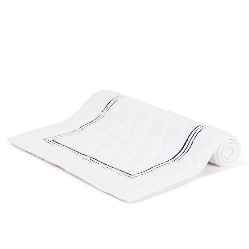 二階建てバス引っ敷き 旅人宿 54×87珊   Frette Triplo Bourdon Bath Mat