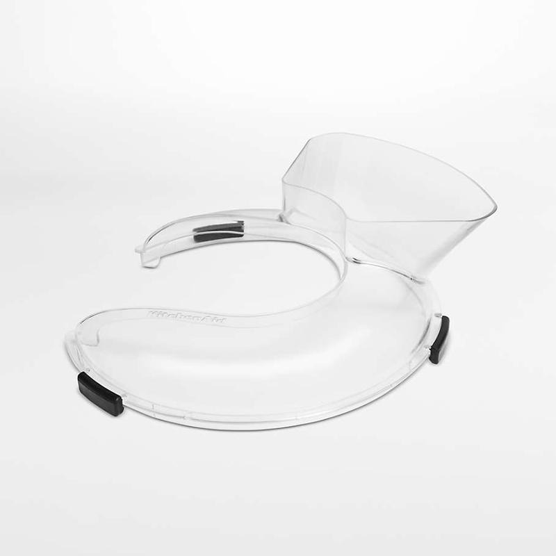 キッチンエイド ボウルリフト スタンドミキサー ステンレスボウル用 流し込みシールド 固定フック KitchenAid Secure Fit Pouring Shield for Bowl-Lift Stand Mixers KSMBLPS