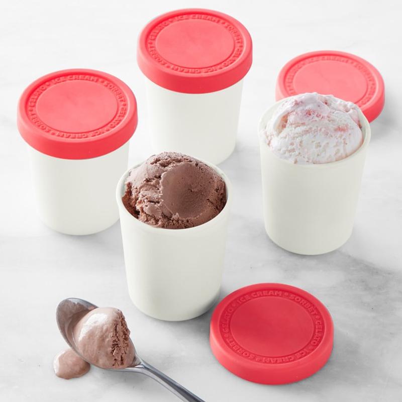 【楽天市場】アイスクリーム用 容器 入れ ミニ 440ml 4個セット BPAフリー Mini Ice Cream Storage Tubs