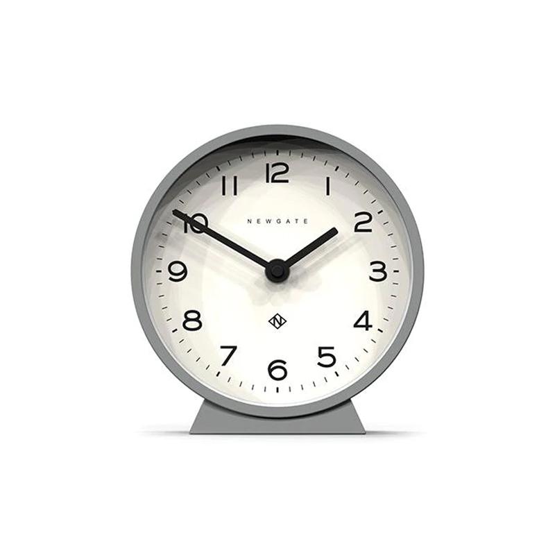 ニューゲート 置き時計 丸 M マンテル エコー Newgate M Mantel Echo Clock | Minimalist Desk Clock