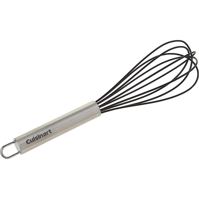 クイジナート ウィスク ブラック シリコン 泡立て器 食洗機対応 Cuisinart 10" SILICONE WHISK CTG-00-SWB｜アルファエスパス米国店