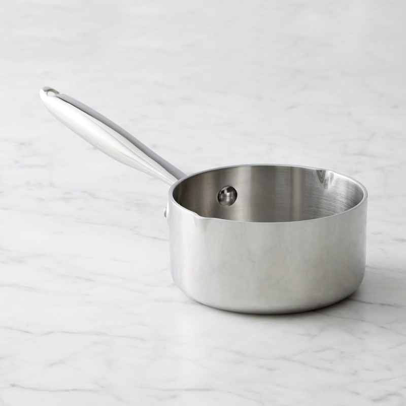 バターウォーマー 片手鍋 ウイリアムズ・ソノマ 直径13cm IH対応 イタリア製 Williams Sonoma Signature Thermo-Clad Butter Warmer