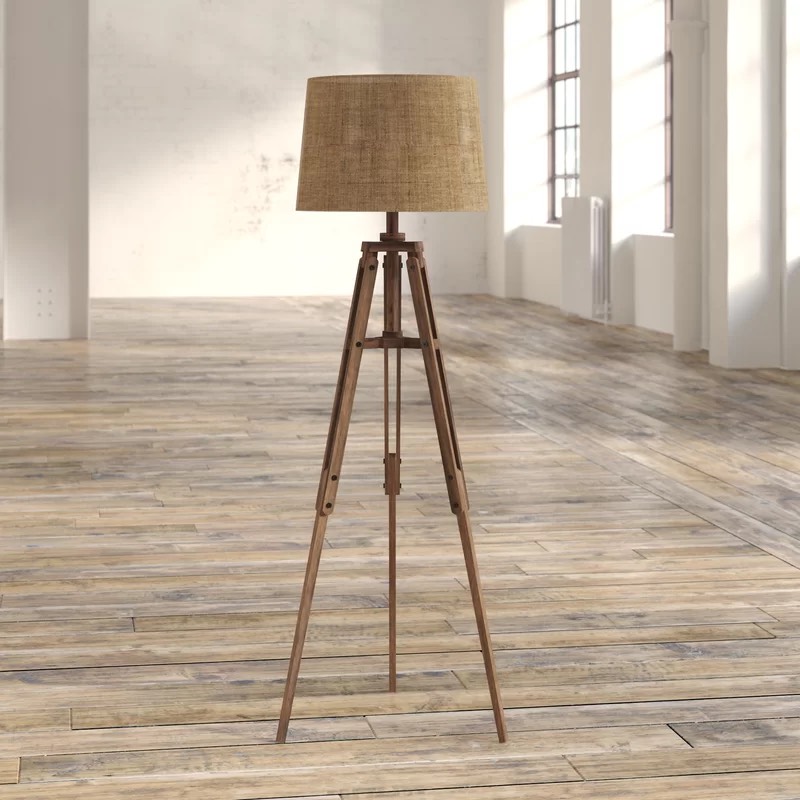 三脚フロアランプ 158cm Ailis 62.25" Tripod Floor Lamp 家電|アルファエスパス米国店
